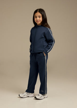 THE GIVING MOVEMENT KIDS SCUBA SOFT CONTRAST PANEL TRACK JACKET