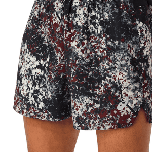 ASICS ALL OVER PRINT 5IN SHORT