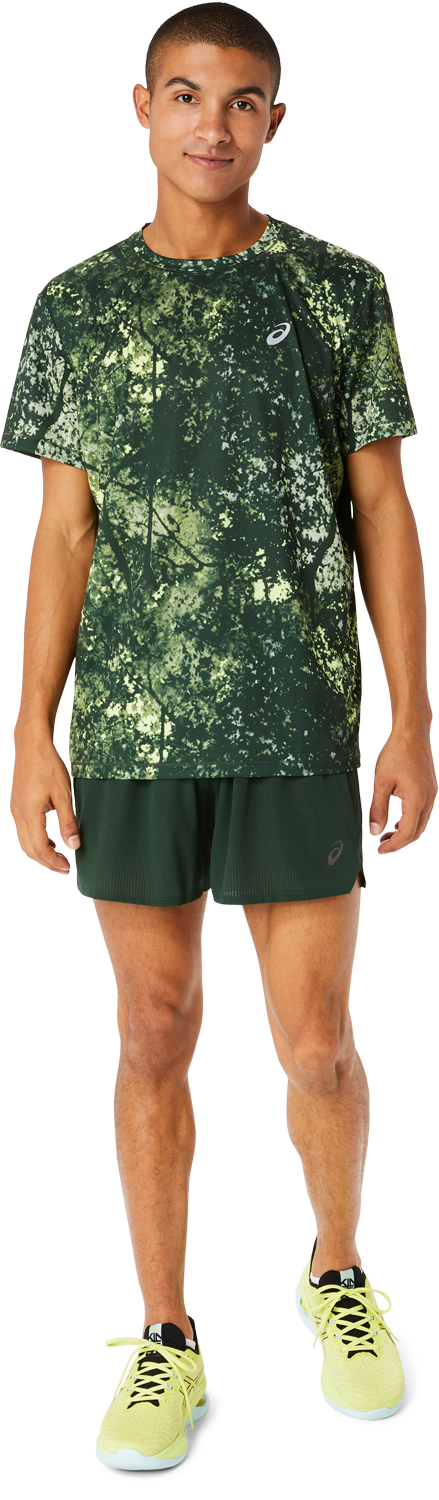 ASICS ALL OVER PRINT SS TOP