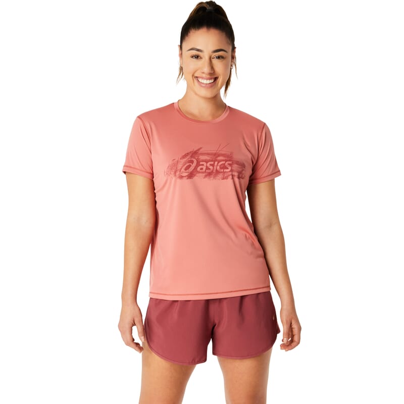 ASICS NAGINO GRAPHIC RUN SS TOP