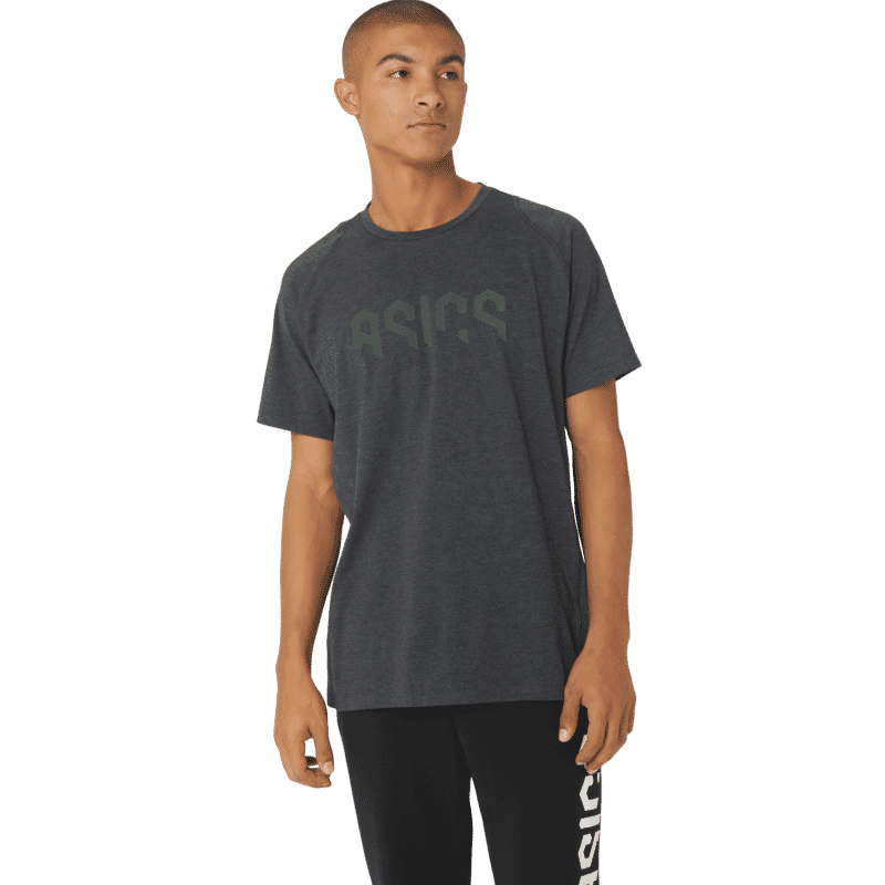 ASICS HEX GRAPHIC COTTON BLEND SS TEE