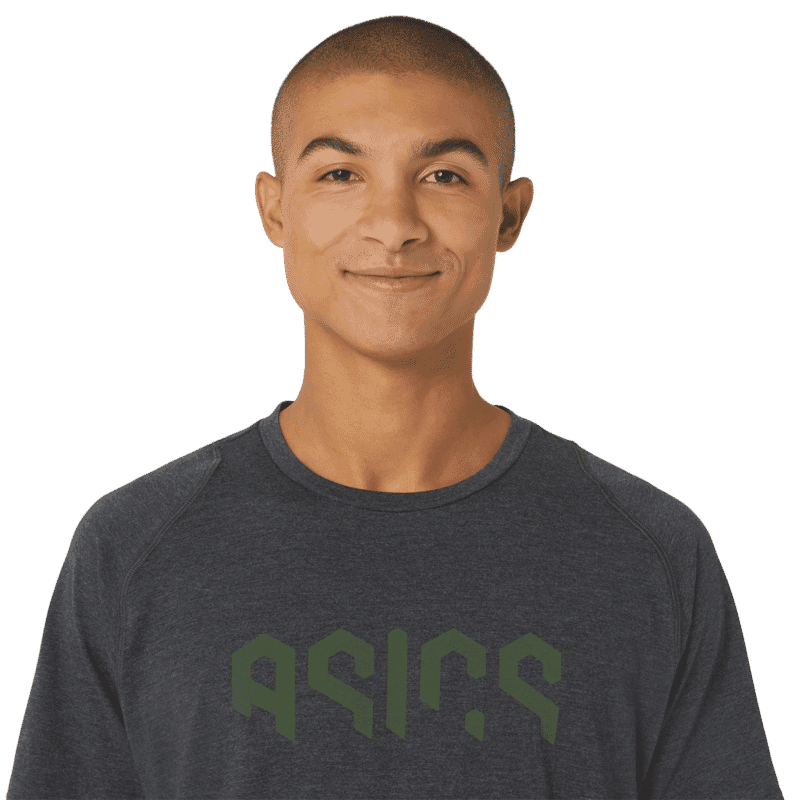 ASICS HEX GRAPHIC COTTON BLEND SS TEE