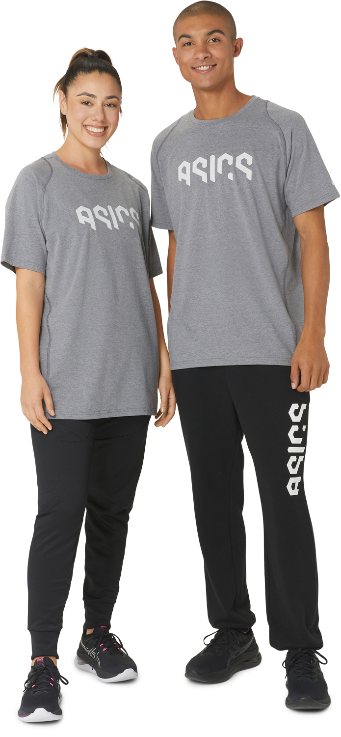 ASICS HEX GRAPHIC COTTON BLEND SS TEE
