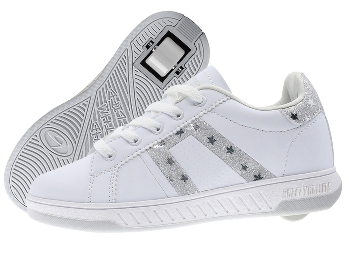 BREEZY ROLLERS 2186940 (WHITE-SILVER)
