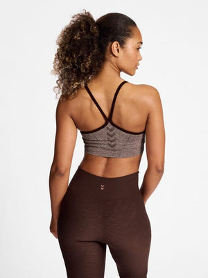 HUMMEL HMLCI SEAMLESS SCRUNCH SPORTS BRA