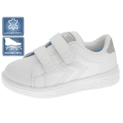 BEPPI CASUAL SHOE (WHITE / SILVER)