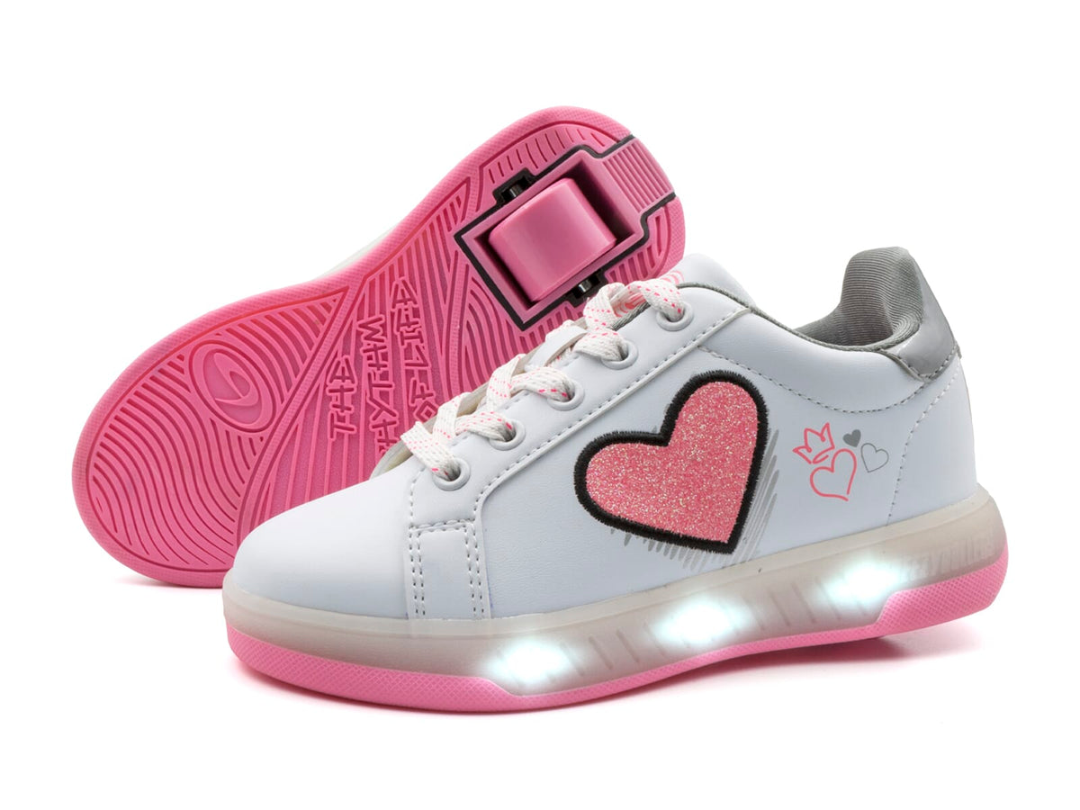 BREEZY ROLLERS 2195670 (WHITE-PINK)