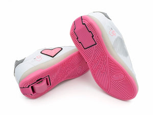 BREEZY ROLLERS 2195670 (WHITE-PINK)