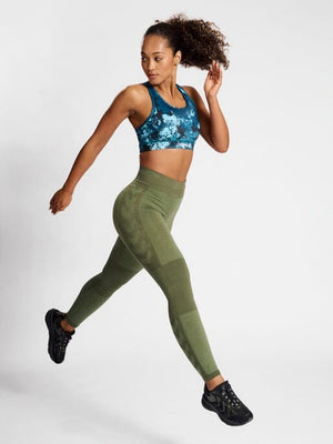 HUMMEL HMLTE DIGI SANDSTORM AOP SPORTS BRA