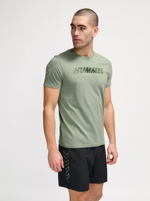 HUMMEL hmlTE EFFORT COTTON T-SHIRT