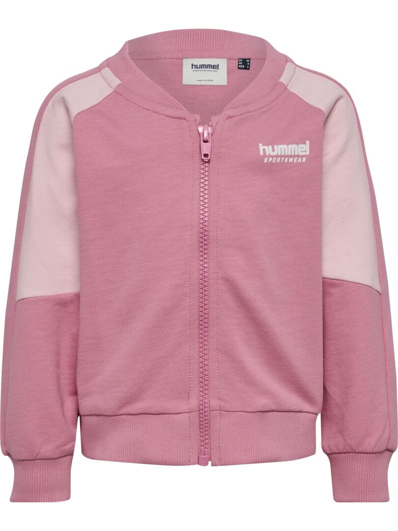 HUMMEL HMLMINI LOOSE BLOCK ZIP JACKET