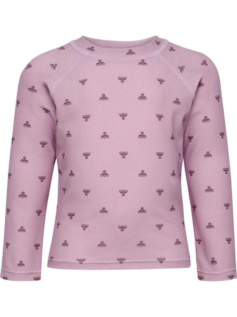 HUMMEL HMLMINI BEE AOP SWIM T-SHIRT L/S