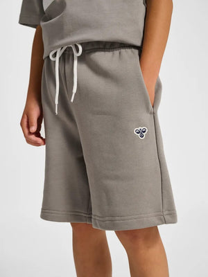 HUMMEL HMLJR LOOSE SWEAT SHORTS BEE
