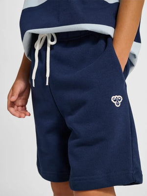 HUMMEL HMLJR LOOSE SWEAT SHORTS BEE