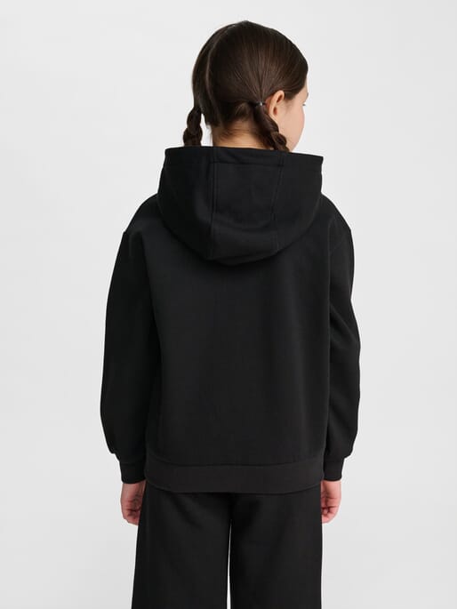 HUMMEL- hmlJR LOOSE ZIP HOODIE BEE