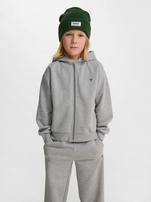 HUMMEL- hmlJR LOOSE ZIP HOODIE BEE