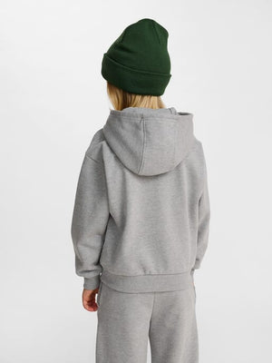 HUMMEL- hmlJR LOOSE ZIP HOODIE BEE