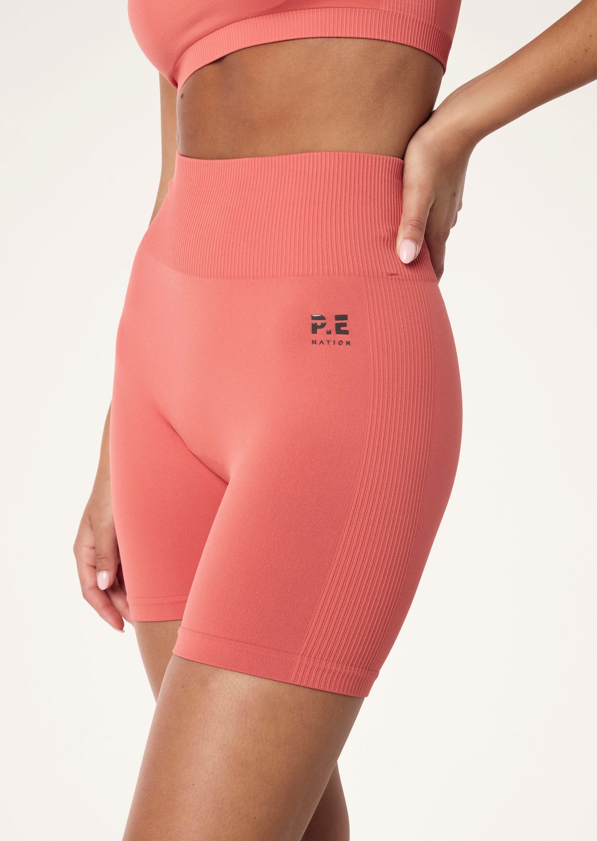 P.E NATION RESTORE SEAMLESS 5 BIKE SHORT