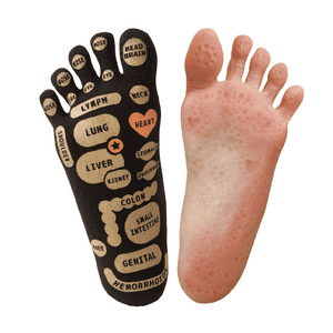 MIKASA DOUBLE-SIDED REFLEXOLOGY TOE SOCKS