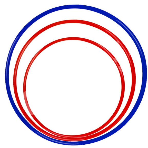 GISCO GYMNASTIC HOOPS 915MM