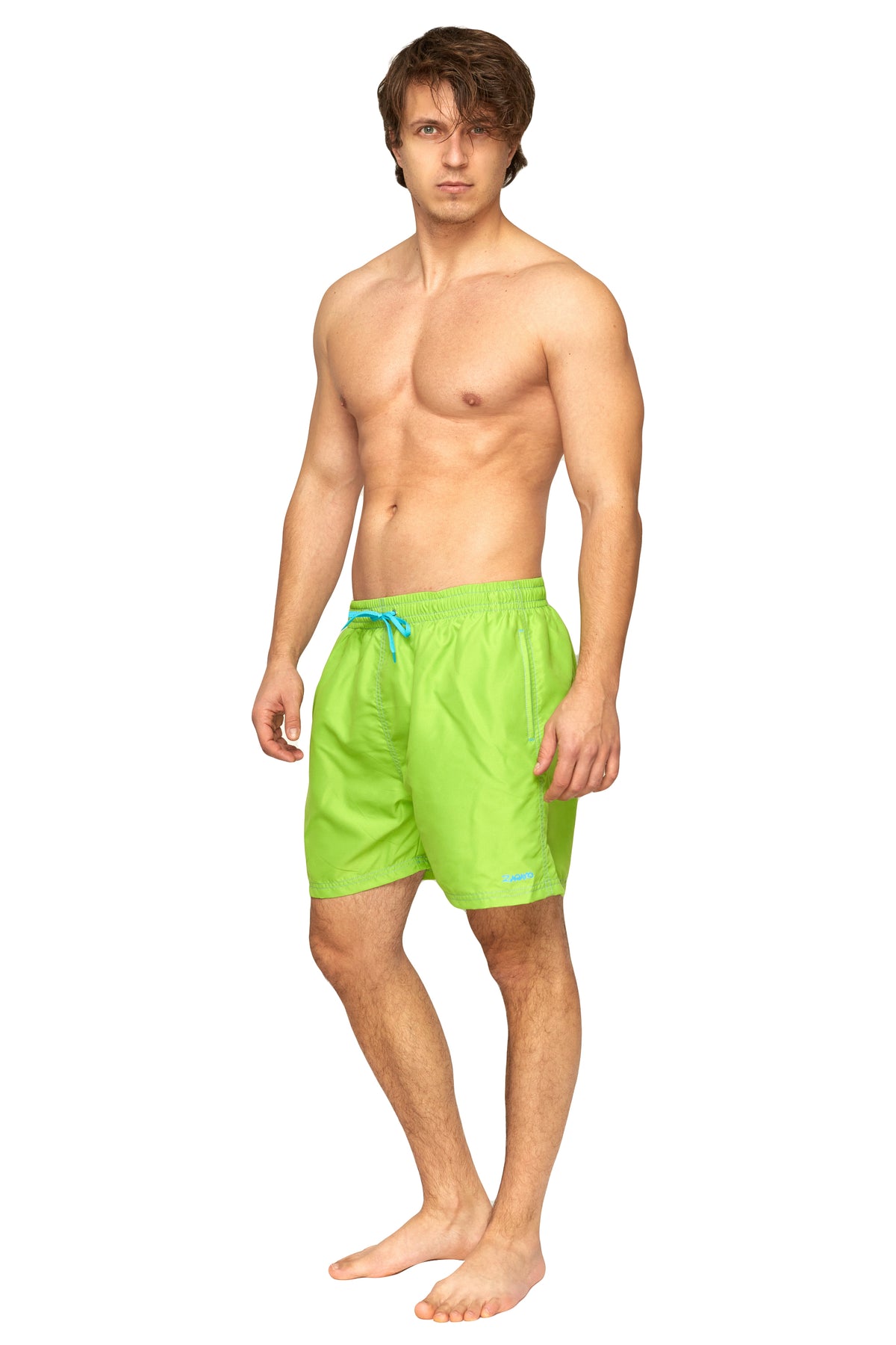ZAGANO MEN SHORTS 5108-light green