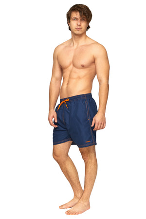 ZAGANO MEN SHORTS 5108-navy blue
