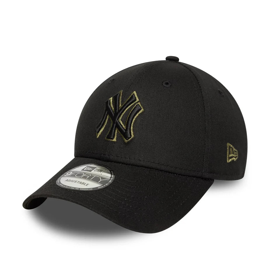 NEW ERA TEAM OUTLINE 9FORTY NEYYAN  BLKNOV