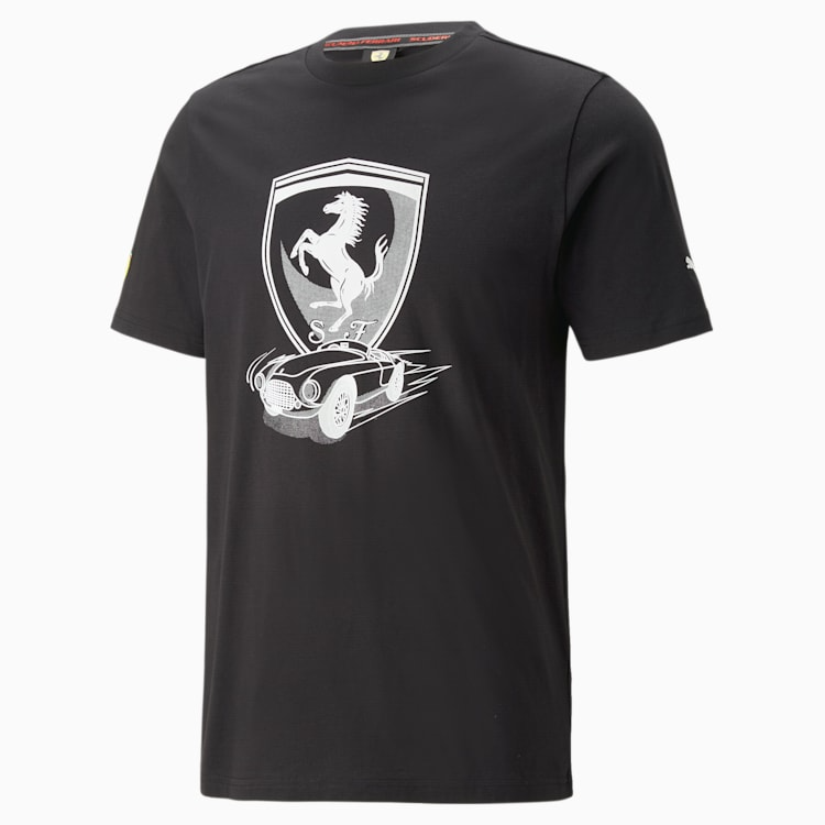 PUMA FERRARI RACE BIG SHIELD TEE
