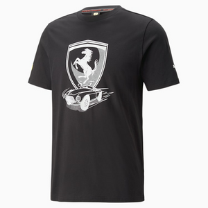 PUMA FERRARI RACE BIG SHIELD TEE