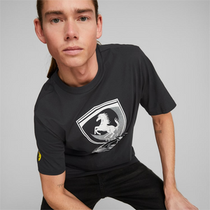 PUMA FERRARI RACE BIG SHIELD TEE