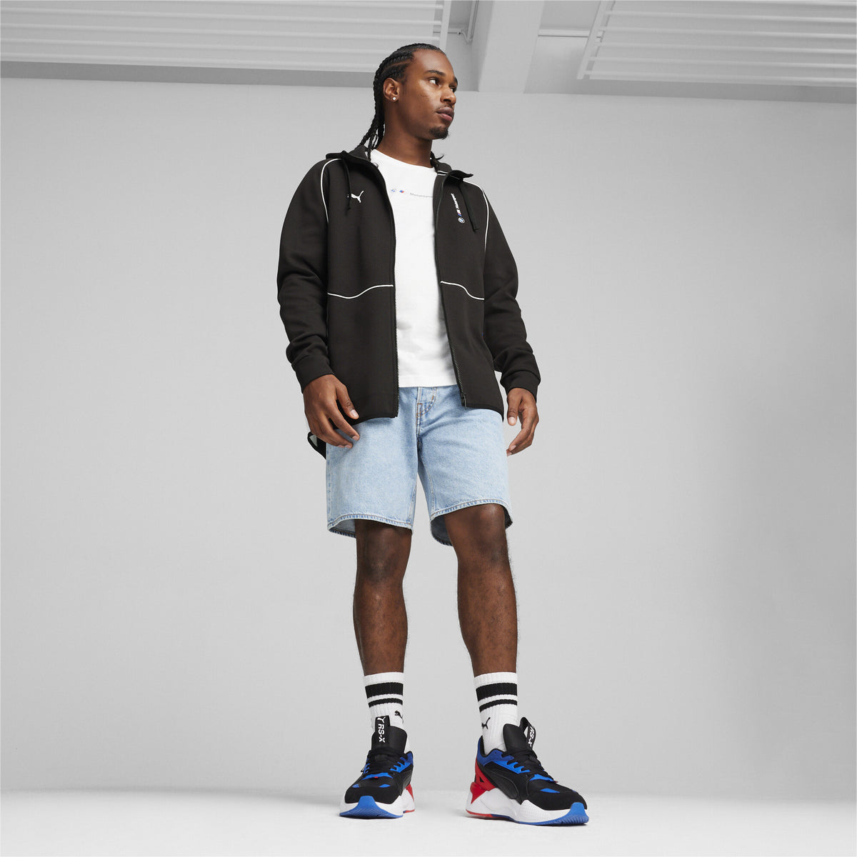 PUMA BMW MMS HOODED SWEAT JACKET