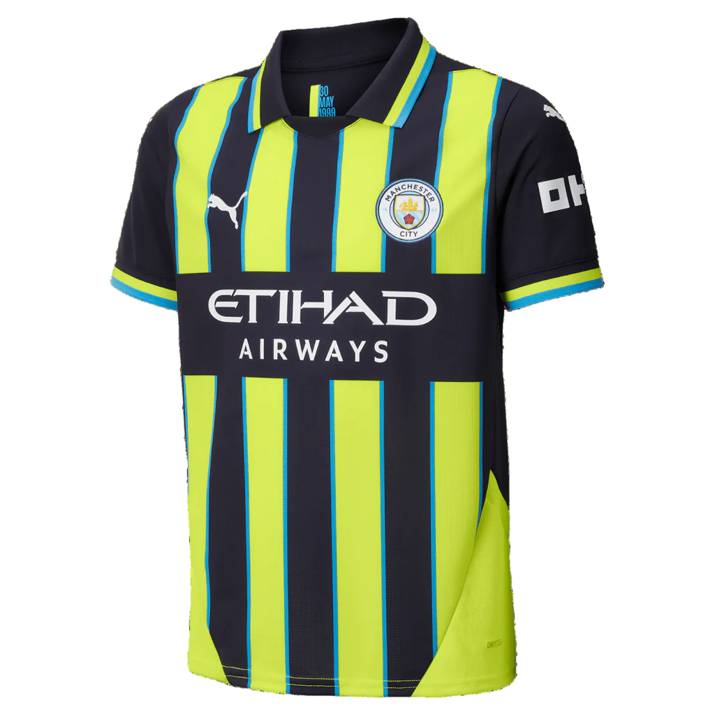 PUMA MCFC AWAY JERSEY REPLICA JR