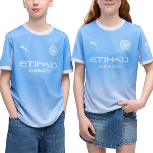 PUMA MCFC HOME JERSEY REPLICA JR