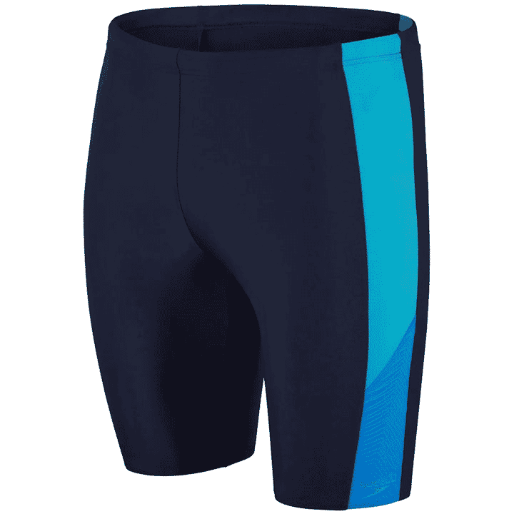 SPEEDO MENS DIVE JAMMER BLACK / COBALT POP / PICTON
