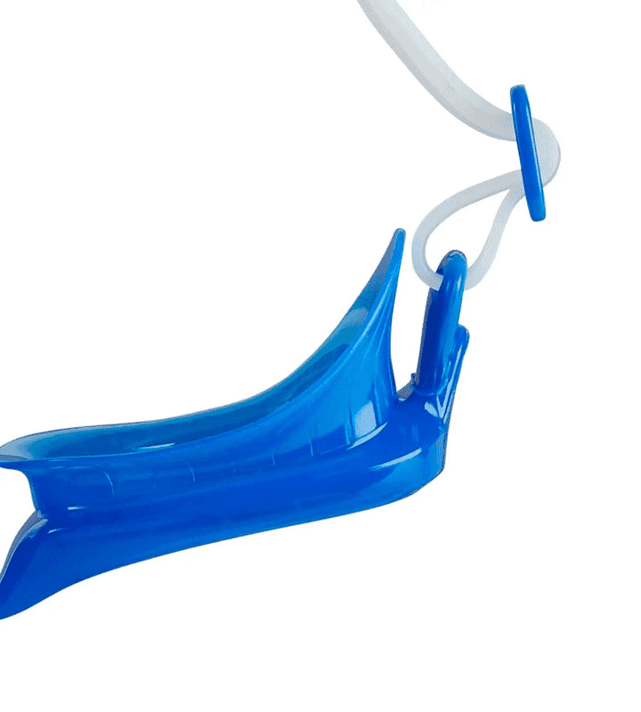 SPEEDO FUTURA CLASSIC JUNIOR CLEAR / NEON BLUE