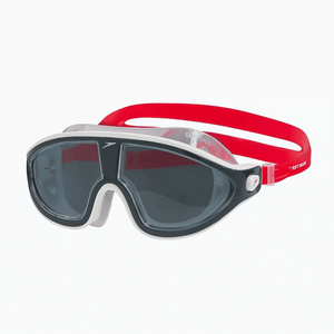 SPEEDO BIOFUSE RIFT MASK LAVA RED / OXID GREY / SMOKE