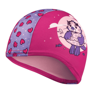 SPEEDO PRINTED POLYESTER CAP ARIA MIAMI LILAC / SWEET TARO