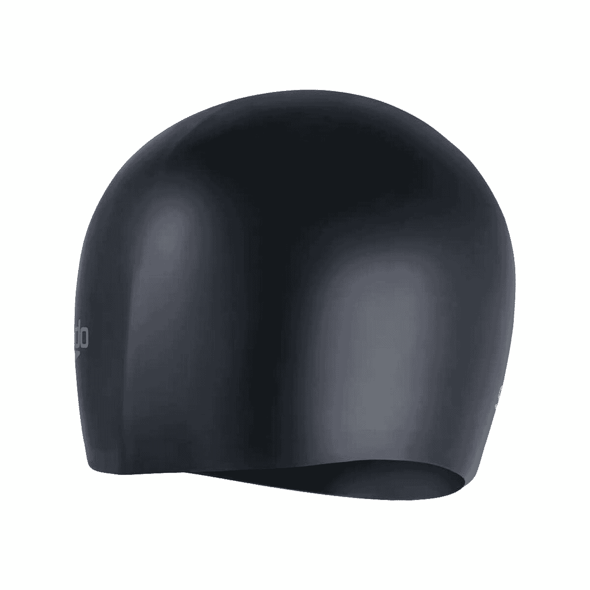 SPEEDO JUNIOR LONG HAIR CAP BLACK / ACID GREEN