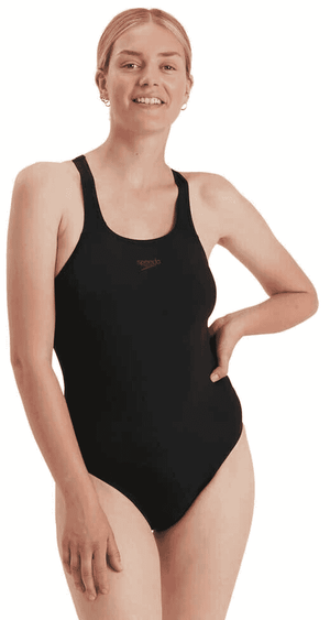 SPEEDO WOMENS ENDURANCE+ MEDALIST BLACK