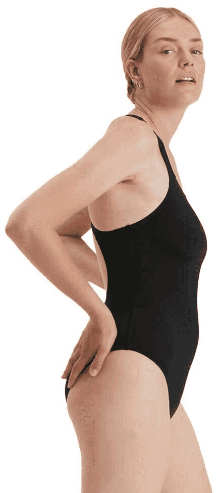 SPEEDO WOMENS ENDURANCE+ MEDALIST BLACK