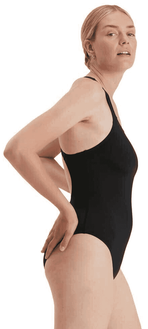SPEEDO WOMENS ENDURANCE+ MEDALIST BLACK