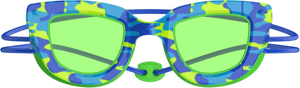 SPEEDO 7750704 - KIDS SUNNY G POP SEASIDERS PRINT SPEEDO BLUE CAMO / JELLO GREEN