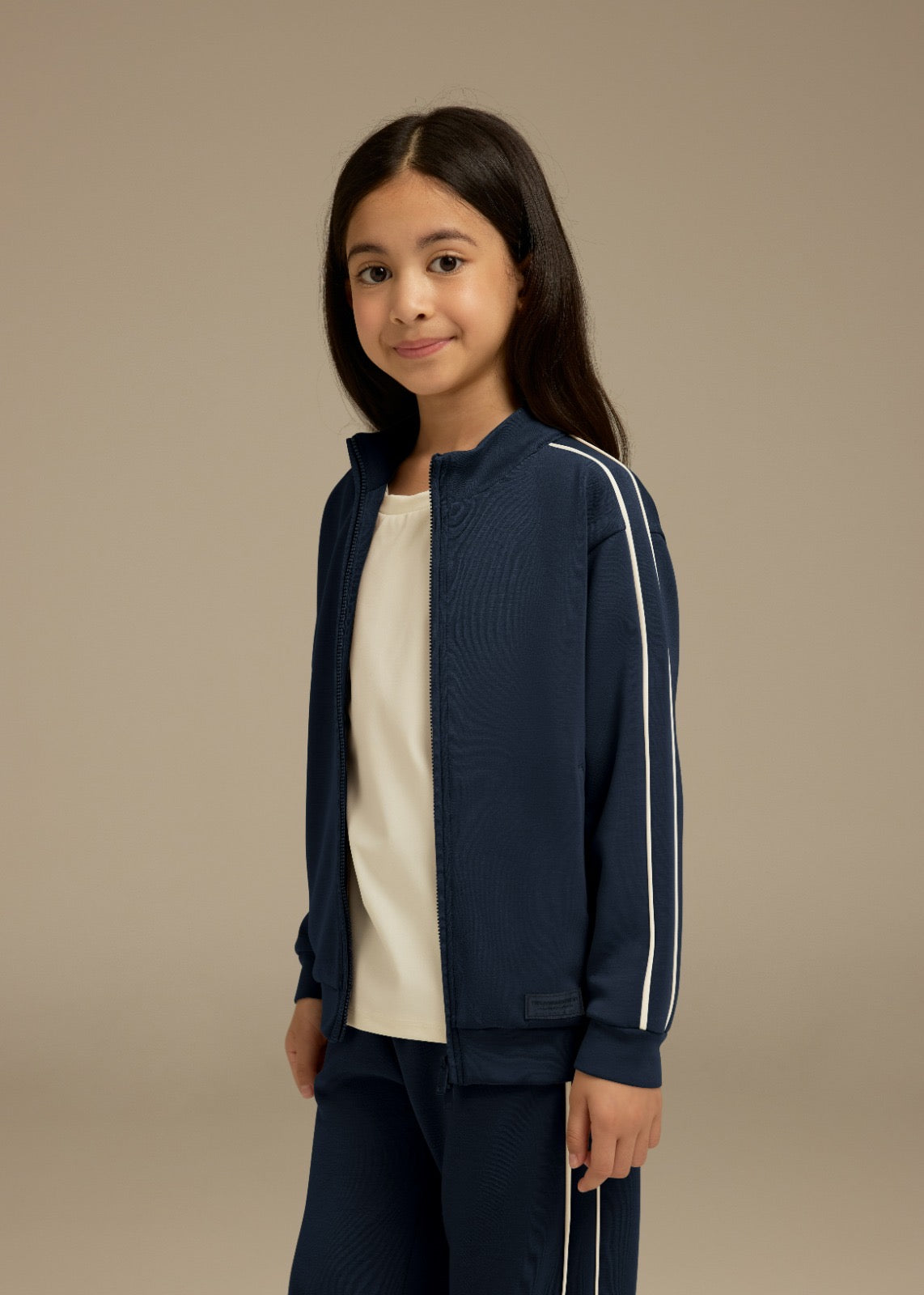 THE GIVING MOVEMENT KIDS SCUBA SOFT CONTRAST PANEL TRACK JACKET