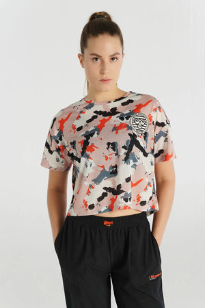 HUMMEL HMLJOKER CROP  T-SHIRT S/S
