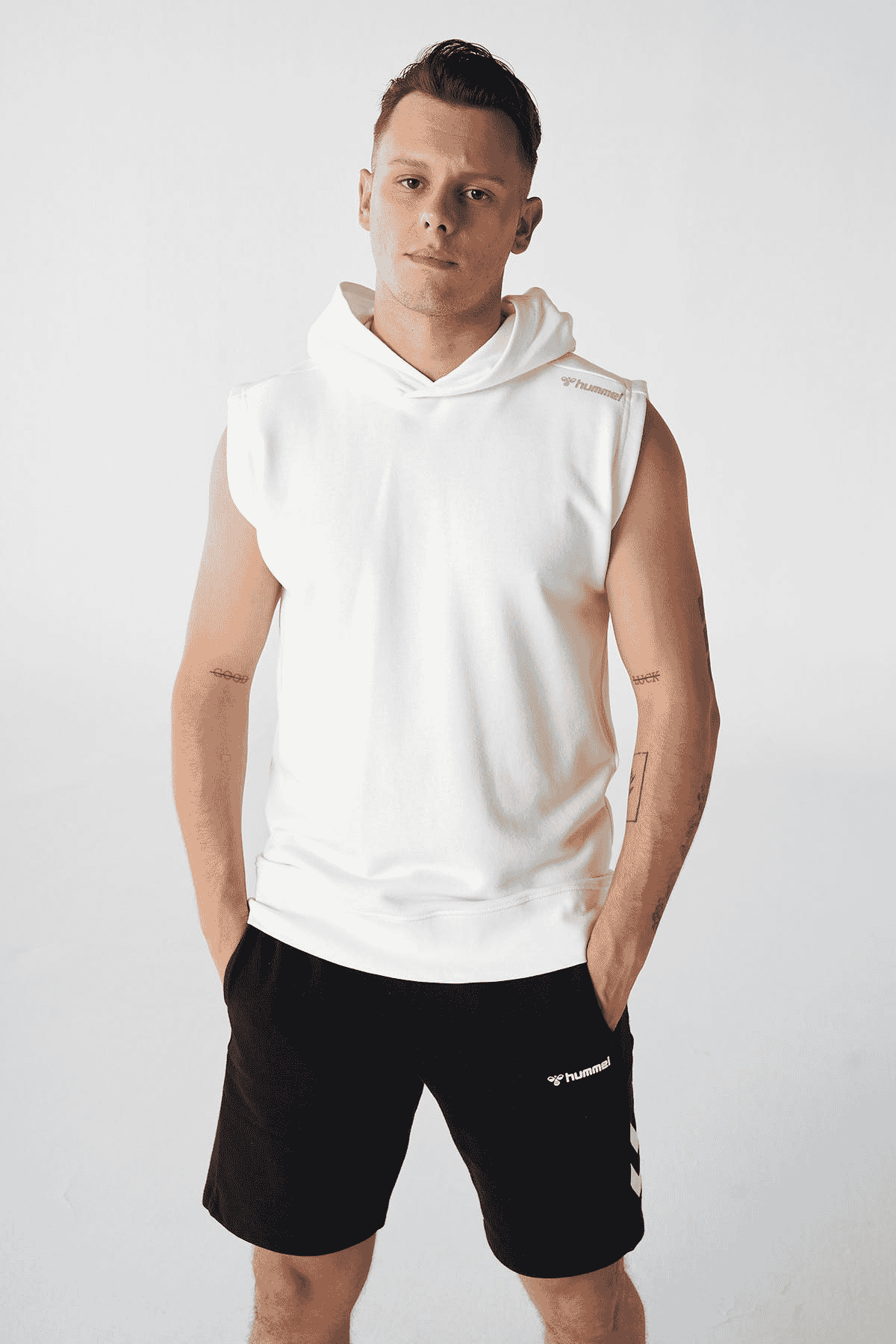 HUMMEL HMLDANNY SLEEVELESS HOODIE