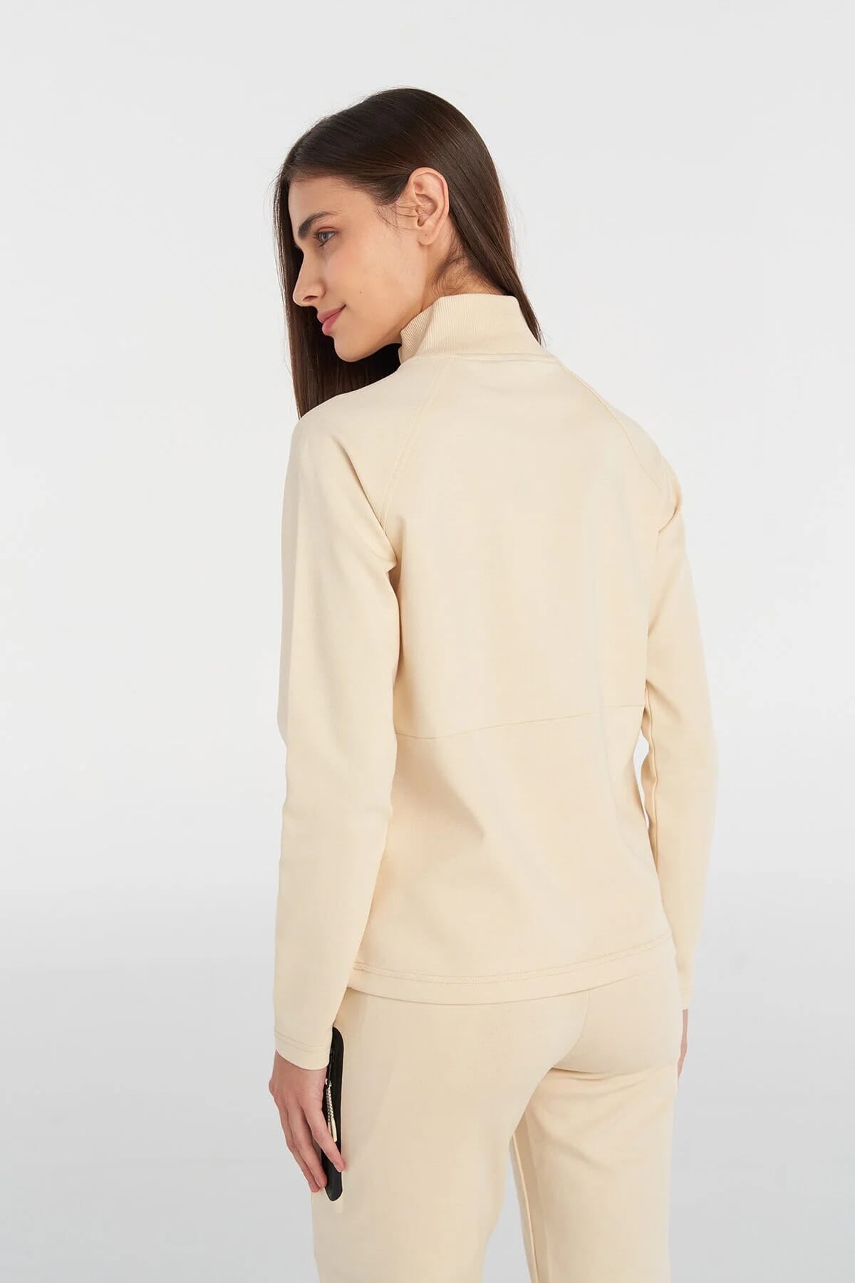 HUMMEL- HMLFUYU ZIP NECK SWEATSHIRT