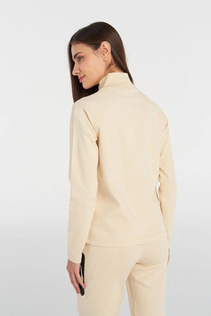HUMMEL- HMLFUYU ZIP NECK SWEATSHIRT