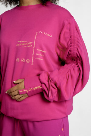 TRIBE OF 6 BLAKELY CREW NECK SWEATSHIRT