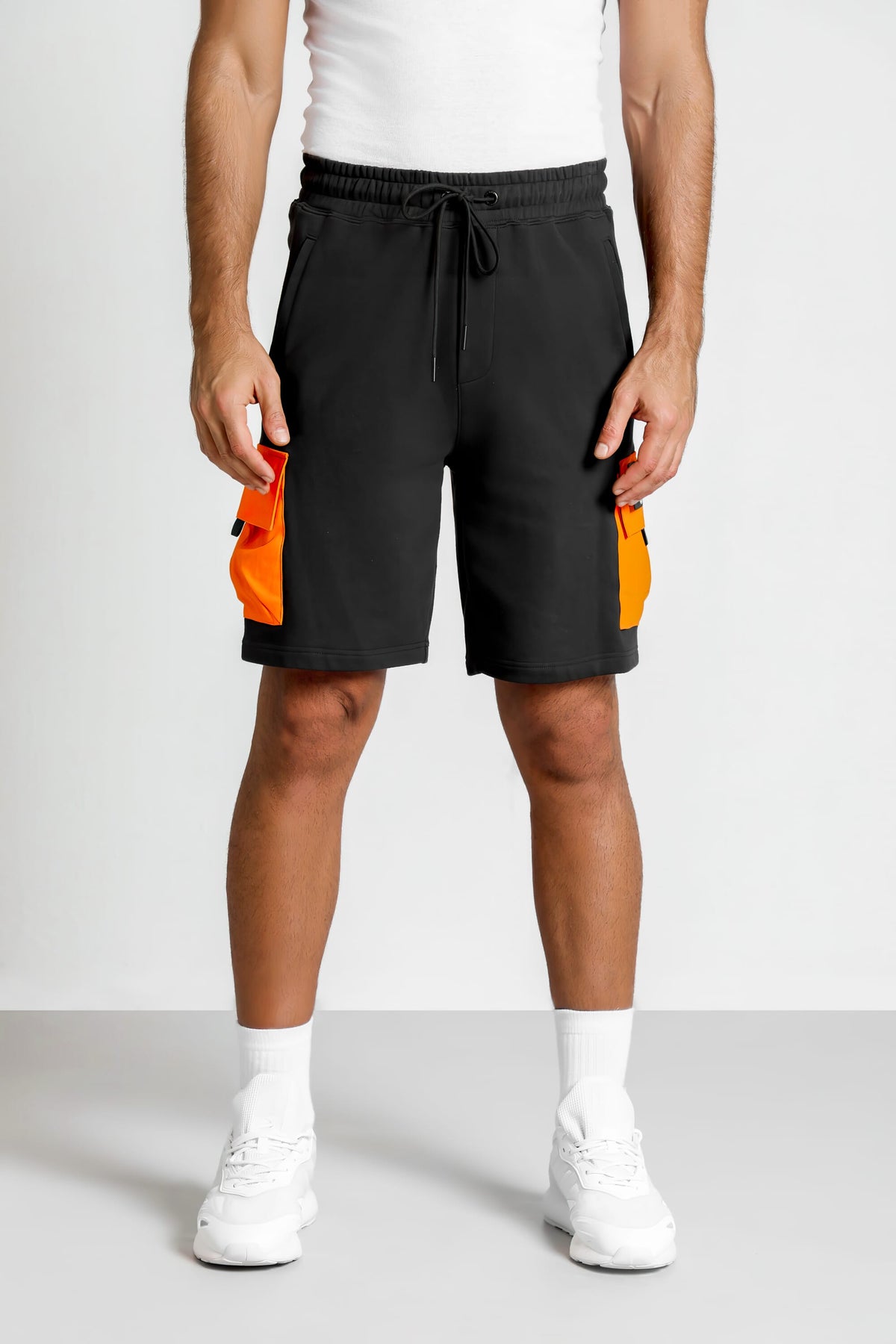 TRIBE OF 6 BABYLON GRAPHIC CARGO SHORTS