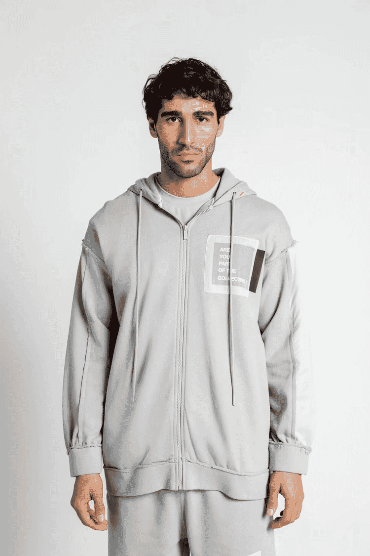 TRIBE OF 6 BOBBY POCKET ZIP UP
